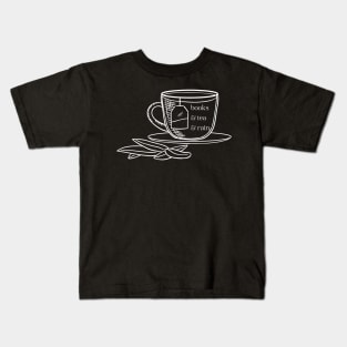 Rainy Day Reading Kids T-Shirt